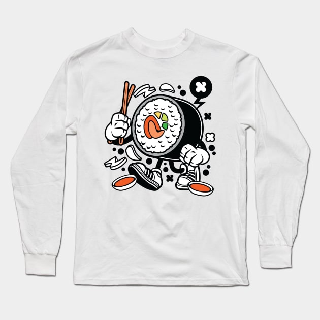 Sushi Long Sleeve T-Shirt by tdK